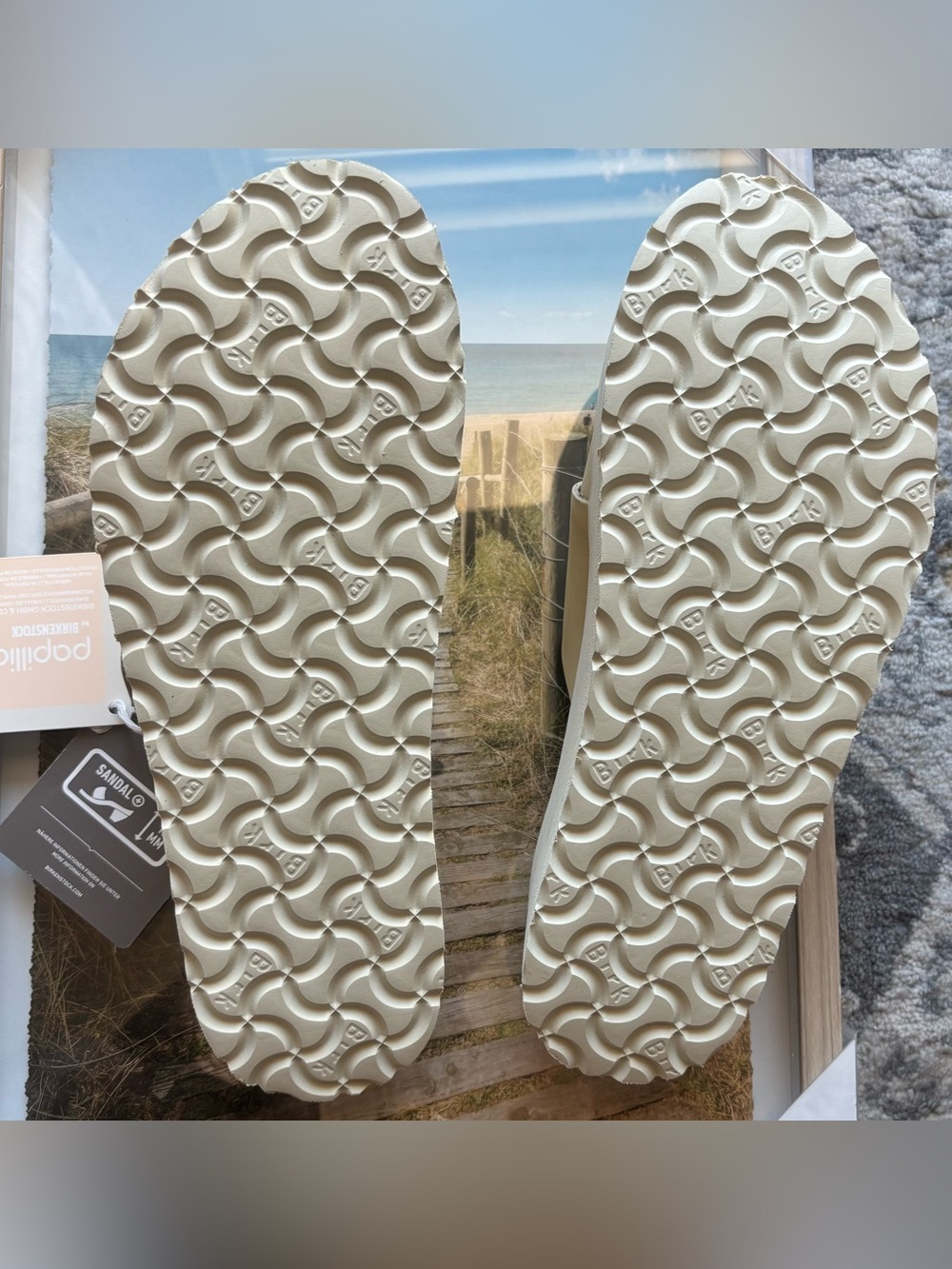 Birkenstock Papillio Almina Leather Platform Sandal Buckle Slides Sandals 37 39 - Picture 11 of 13